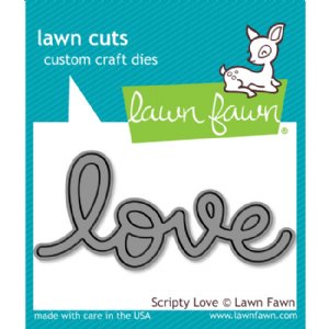 Lawn Fawn - Dies - Scripty Love Dies