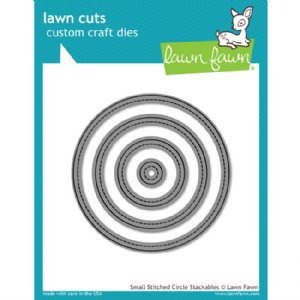Lawn Fawn - Dies - Stitched Circle Stackables - Sm