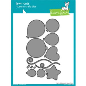 Lawn Fawn - Dies - Party Balloons Dies