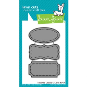 Lawn Fawn - Dies - Stitched Labels Die