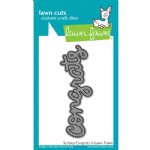 Lawn Fawn - Dies - Scripty Congrats Die