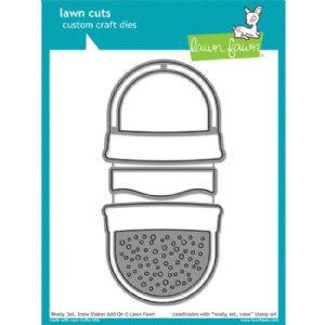 Lawn Fawn - Dies - Ready Set Snow Shaker Add-on
