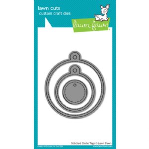 Lawn Fawn - Dies - Stitched Circle Tags
