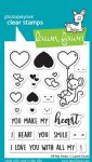 Lawn Fawn - Clear Stamp - All My Heart