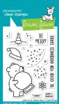 Lawn Fawn - Clear Stamp - Little Snow Globe - Bear