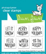 Lawn Fawn - Clear Stamp - Little Snow Globe Add-on