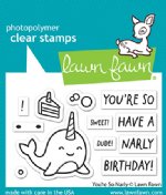 Lawn Fawn - Clear Stamp - You're So Narly