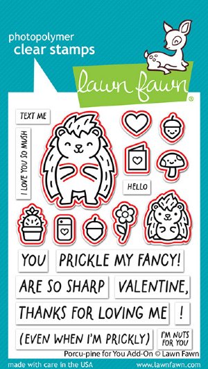 Lawn Fawn - Dies - Porcu-pine for You Add-On