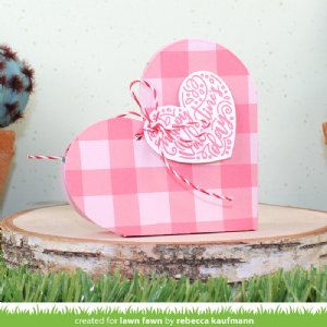 Lawn Fawn - Dies - Magic Heart Messages