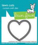 Lawn Fawn - Dies - Magic Heart Messages