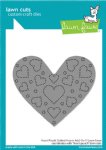 Lawn Fawn - Dies - Heart Pouch Dotted Hearts Add-On
