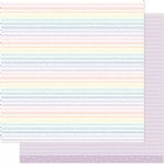 Lawn Fawn - 12X12 Patterned Paper - Rainbow Ever After - Aurora