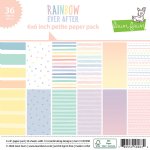 Lawn Fawn - 6X6 Petite Paper Pack - Rainbow Ever After