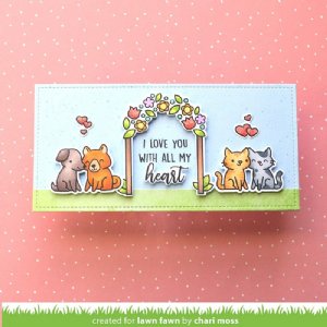 Lawn Fawn - Clear Stamp - Happy Couples