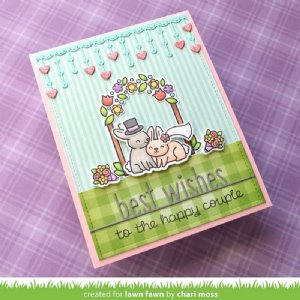 Lawn Fawn - Clear Stamp - Happy Couples