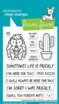 Lawn Fawn - Clear Stamp - Sometimes Life is Prickly