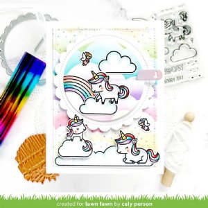 Lawn Fawn - Clear Stamp - My Rainbow