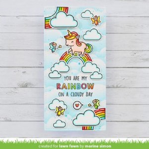 Lawn Fawn - Clear Stamp - My Rainbow