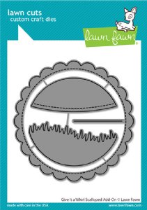 Lawn Fawn - Die - Give It a Whirl Scalloped Add-On