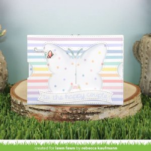 Lawn Fawn - Die - Ta-Da! Diorama! Butterfly Window Add-On