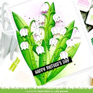 Lawn Fawn - Die - Lovely Lily of the Valley