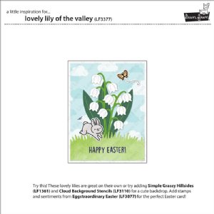 Lawn Fawn - Die - Lovely Lily of the Valley
