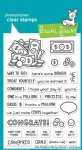 Lawn Fawn - Clear Stamp - How You Bean? Money Add-On