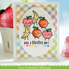 Lawn Fawn - Clear Stamp - Fruitful Friends