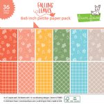 Lawn Fawn - 6X6 Petite Paper Pack - Falling Leaves