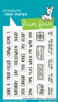 Lawn Fawn - Clear Stamp - Sweet Spiders Add-On