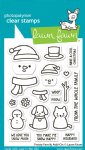 Lawn Fawn - Clear Stamp - Frosty Family Add-On