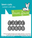 Lawn Fawn - Die - String Of Lights Backdrop Extra Bulbs Add-On