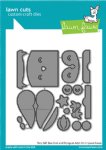 Lawn Fawn - Die - Tiny Gift Box Owl And Penguin Add-On