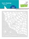 Lawn Fawn - Stencils - Spiderweb Background