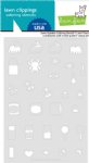 Lawn Fawn - Coloring Stencil - Sweet Spiders