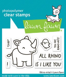 Lawn Fawn - Clear Stamp - Rhino-Mite!