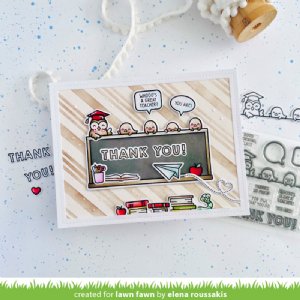 Lawn Fawn - Clear Stamp - Celebrate Teachers