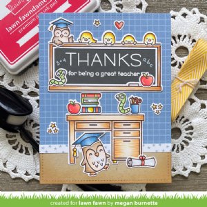 Lawn Fawn - Clear Stamp - Celebrate Teachers