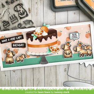 Lawn Fawn - Clear Stamp - Capybaras! Add-On