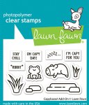 Lawn Fawn - Clear Stamp - Capybaras! Add-On