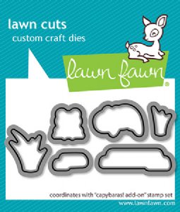 Lawn Fawn - Die - Capybaras! Add-On