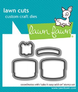 Lawn Fawn - Die - Cake It Easy Add-On
