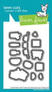 Lawn Fawn - Die - Treat Cart Add-On: Tacos