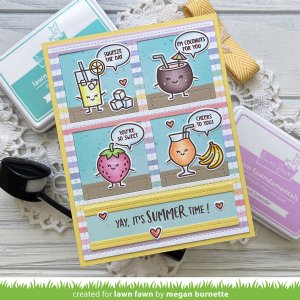 Lawn Fawn - Clear Stamp - Summer Friends