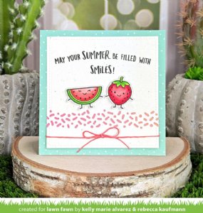 Lawn Fawn - Clear Stamp - Summer Friends