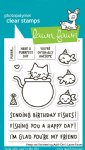 Lawn Fawn - Clear Stamp - Keep On Swimming Add-On
