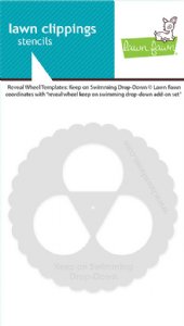Lawn Fawn - Reveal Wheel Templates - Keep On Swimming Drop-Down