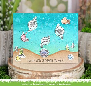 Lawn Fawn - Clear Stamp - Shello Friend