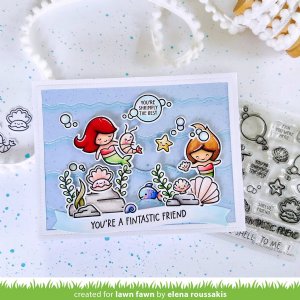 Lawn Fawn - Clear Stamp - Shello Friend