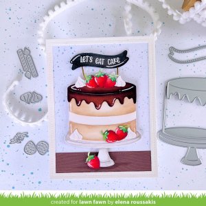 Lawn Fawn - Die - Build-a-Cake